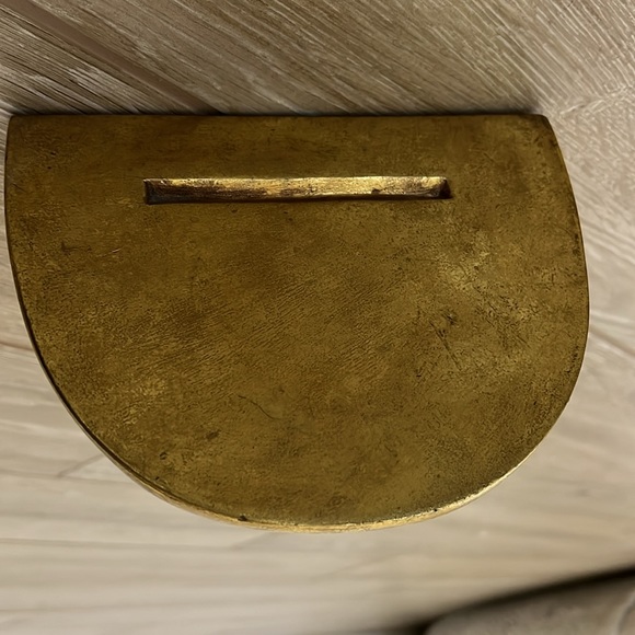 NEW Gorgeous Wood Ornate Gold Wall Sconce Shelf | 13”H x 8”W x 6”D - Picture 3 of 5